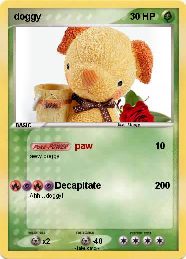 Pokemon doggy