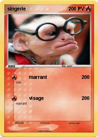 Pokemon singerie