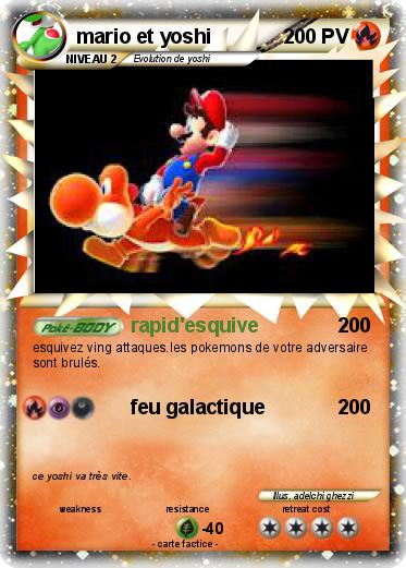 Pokemon mario et yoshi