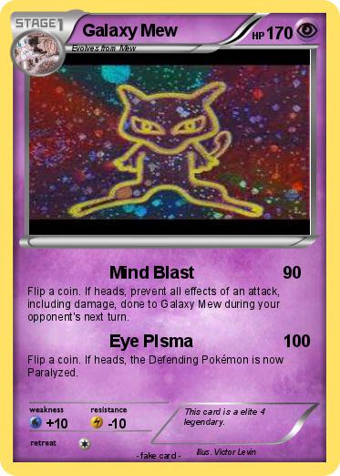 Pokemon Galaxy Mew