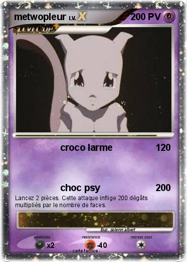 Pokemon metwopleur