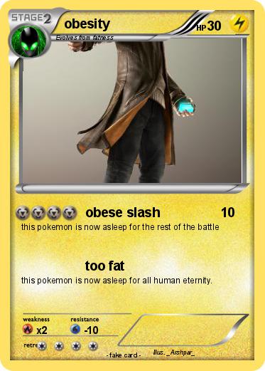 Pokemon obesity