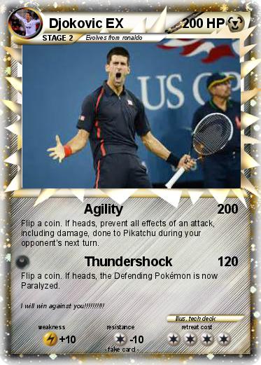 Pokemon Djokovic EX