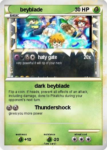 Pokemon beyblade