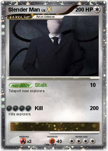Pokemon Slender Man