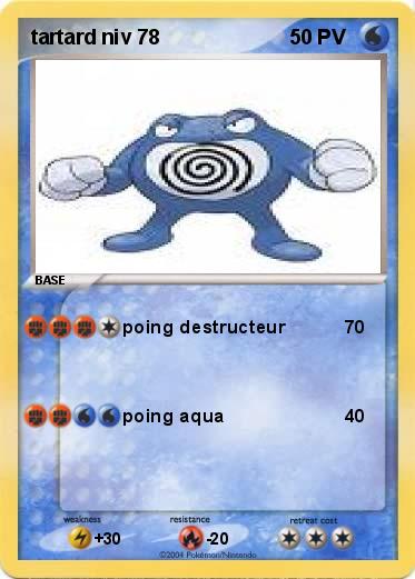 Pokemon tartard niv 78