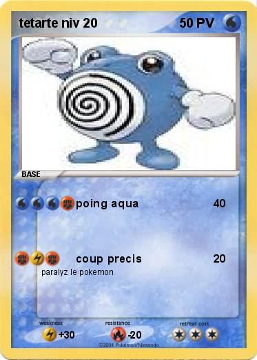 Pokemon tetarte niv 20