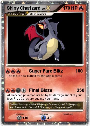 Pokemon Shiny Charizard