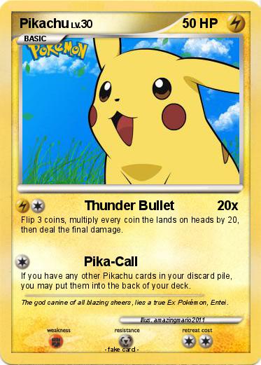Pokemon Pikachu