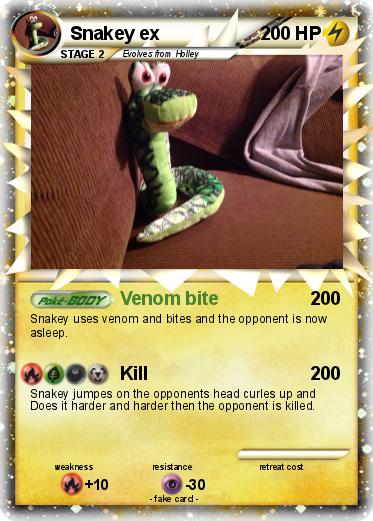 Pokemon Snakey ex