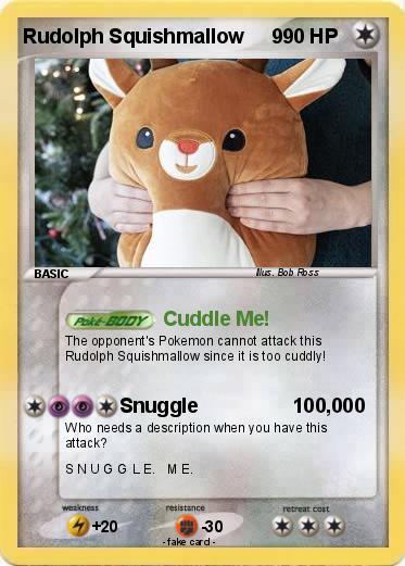 Pokemon Rudolph Squishmallow     9