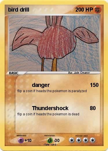 Pokemon bird drill