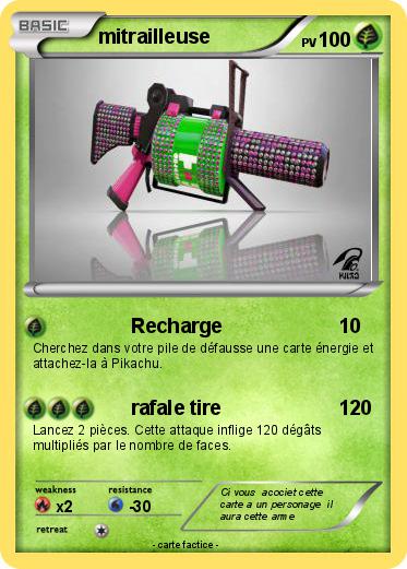 Pokemon mitrailleuse