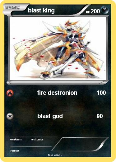 Pokemon blast king