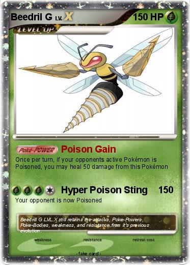 Pokemon Beedril G