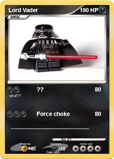 Pokemon Lord Vader
