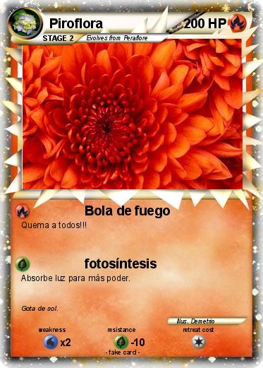 Pokemon Piroflora