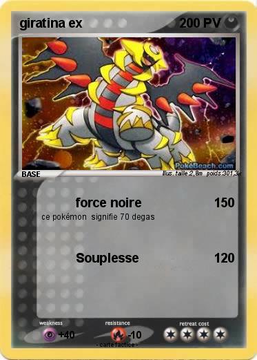 Pokemon giratina ex