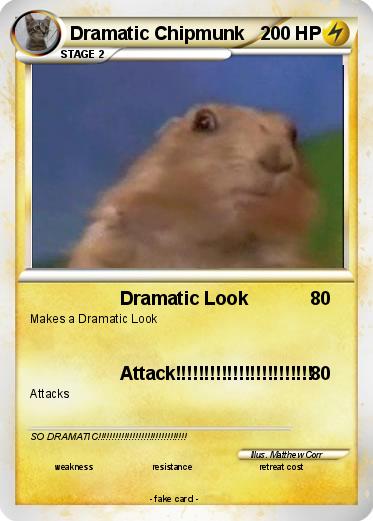 Pokemon Dramatic Chipmunk