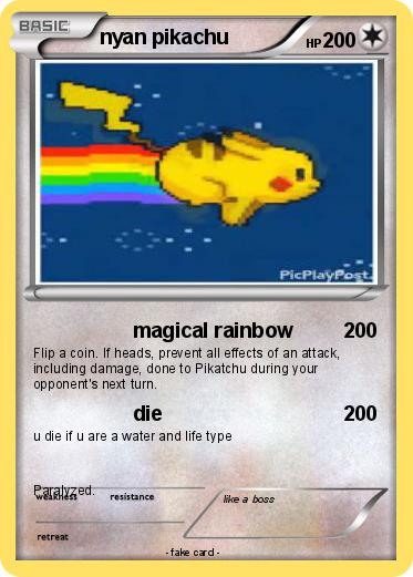 Pokemon nyan pikachu