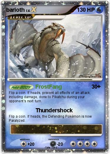 Pokemon barioth