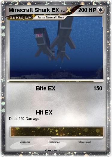 Pokemon Minecraft Shark EX