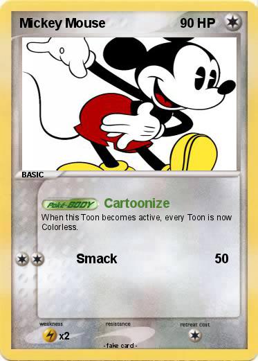 Pokemon Mickey Mouse