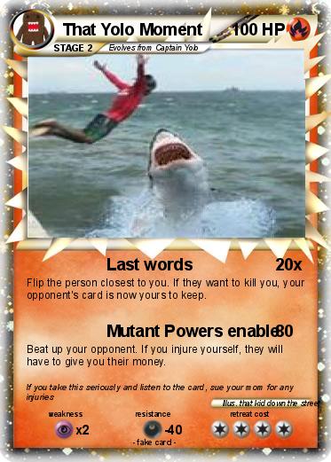 Pokemon That Yolo Moment