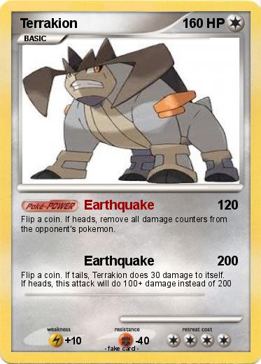 Pokemon Terrakion