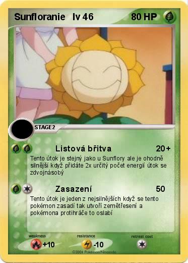 Pokemon Sunfloranie   lv 46