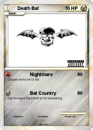 Pokemon Death Bat