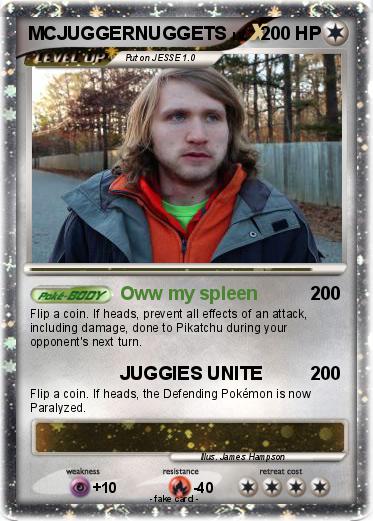 Pokemon MCJUGGERNUGGETS
