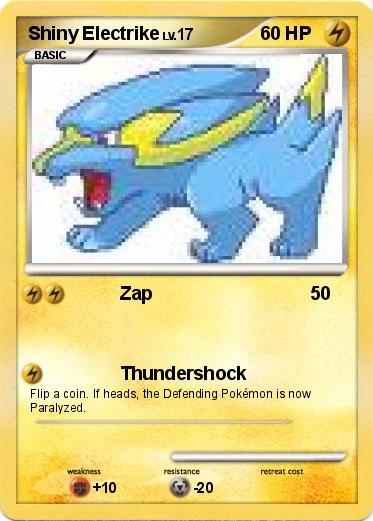 Pokemon Shiny Electrike