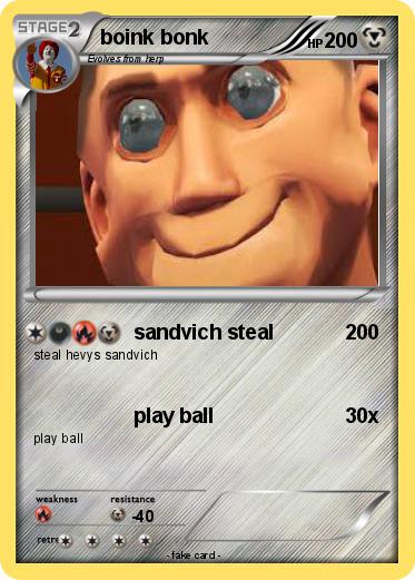 Pokemon boink bonk