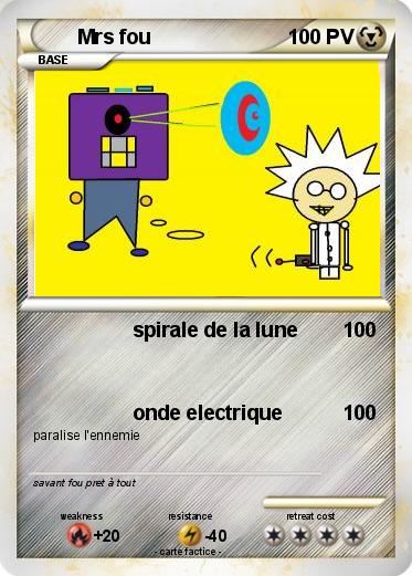 Pokemon Mrs fou