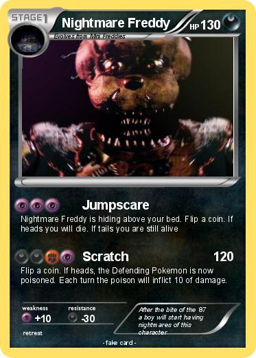 Pokemon Nightmare Freddy