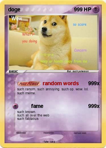 Pokemon doge