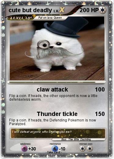 Pokemon cute but deadly