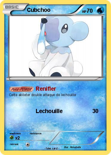 Pokemon Cubchoo