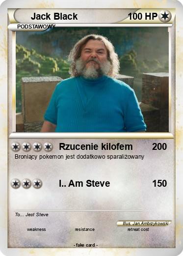 Pokemon Jack Black