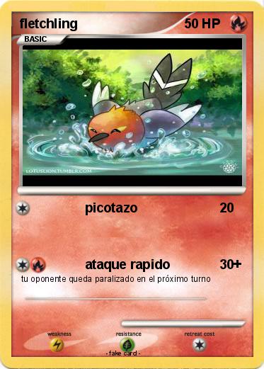 Pokemon fletchling