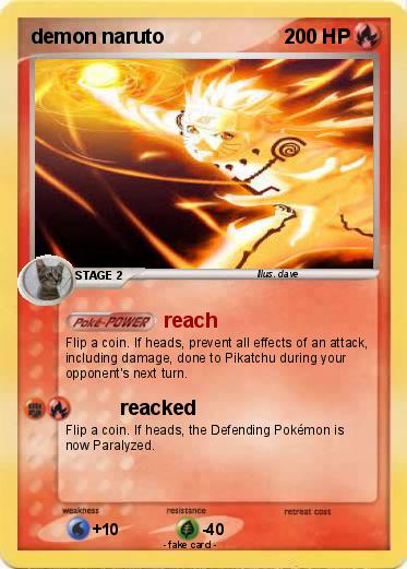 Pokemon demon naruto