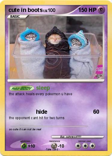 Pokemon cute in boots