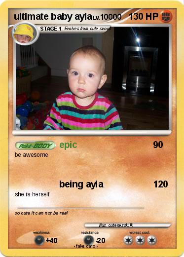 Pokemon ultimate baby ayla