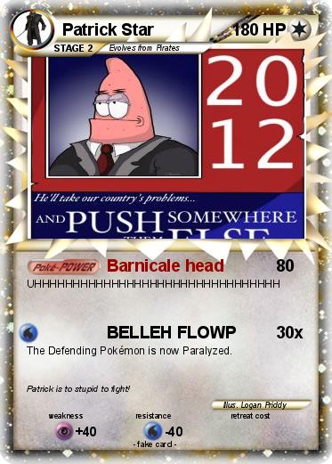 Pokemon Patrick Star
