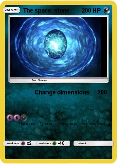 Pokemon The space  stone