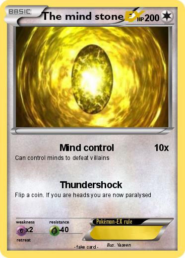 Pokemon The mind stone