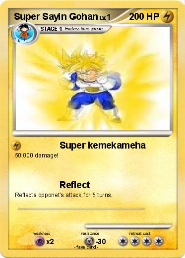 Pokemon Super Sayin Gohan