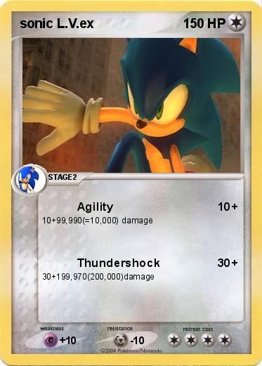 Pokemon sonic L.V.ex