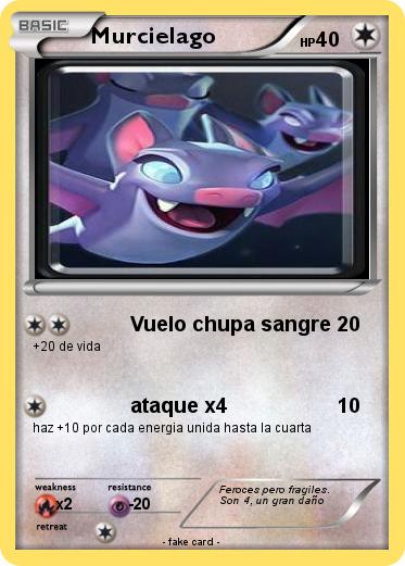 Pokemon Murcielago